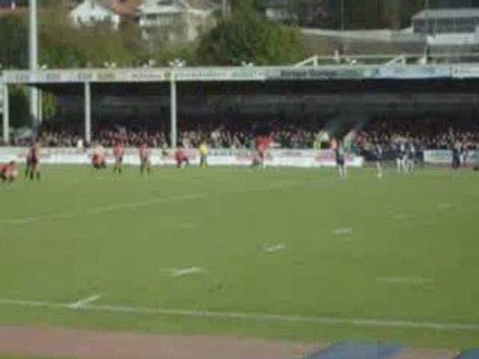 Fin Du Match Oyonnax / Agen Saison 2009 / 2010