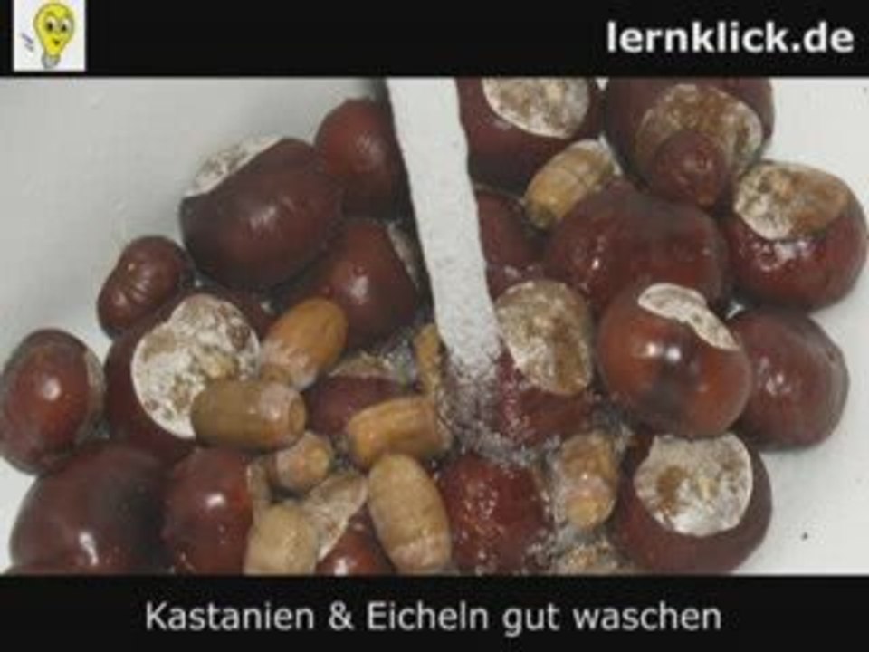 Basteltipp: Kastanienfiguren - Ein Cowboy und sein Pferd