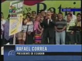 Convoca Correa a defender la Revolucion Ciudadana de Ecuador