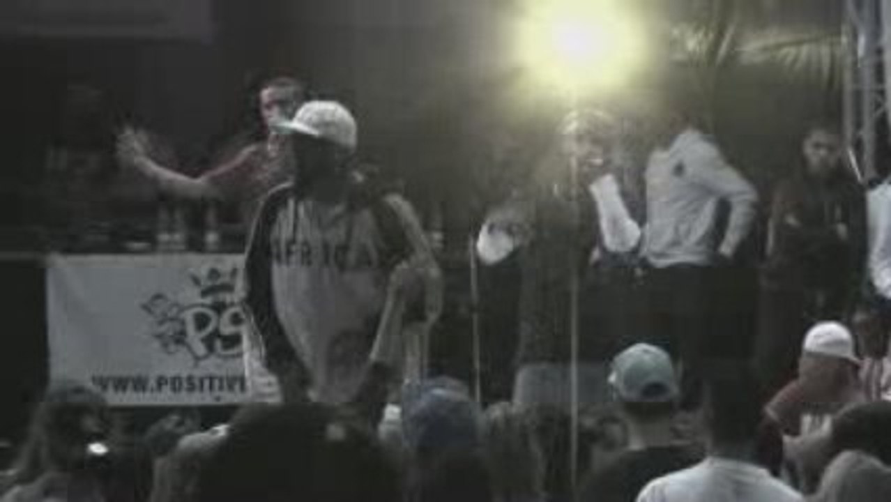 Enok Sainkel rap live fêtes de la musique 2k9