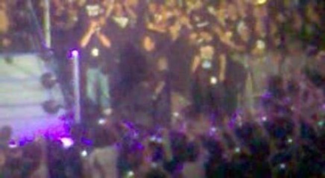 UNDERTAKER entrance catch Paris Bercy le 26/09/09