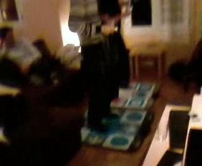 mad et luna en plein exercice !