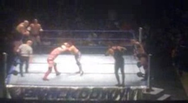Match final UNDERTAKER BATISTA ET MATT HARDY VS JERICHO...