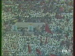 Voyage du Pape JEAN PAUL II au Maroc