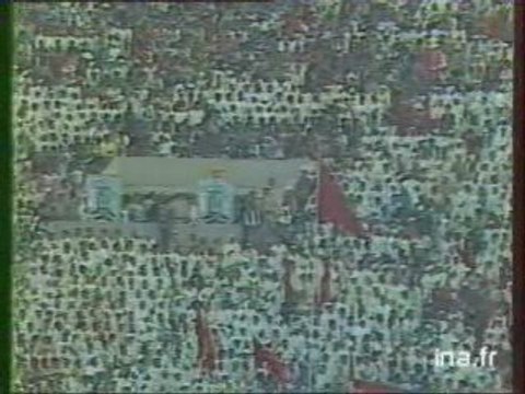 Voyage du Pape JEAN PAUL II au Maroc