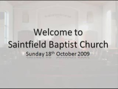 181009 - Morning Service Part 1