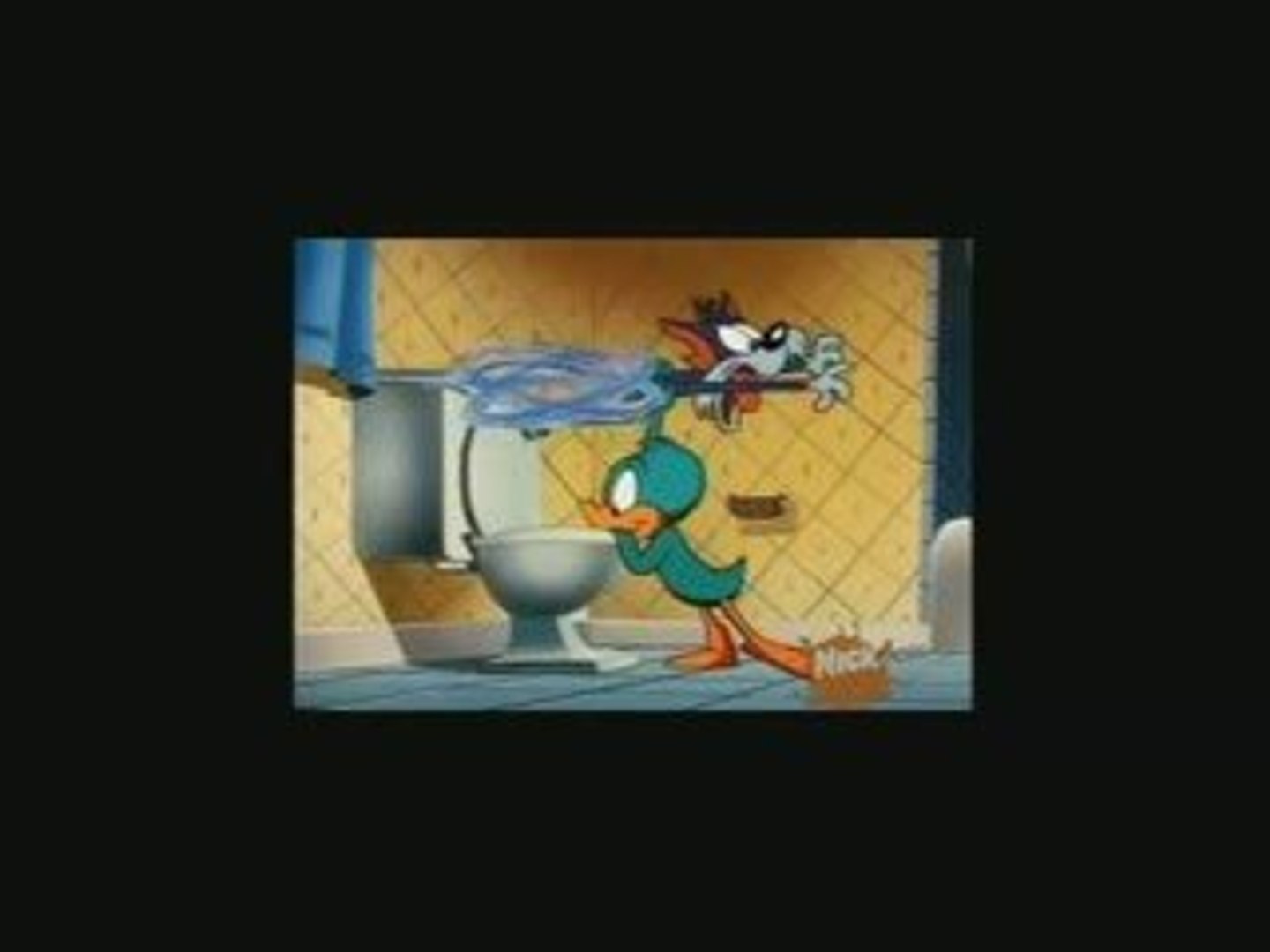 Plucky duck toilet