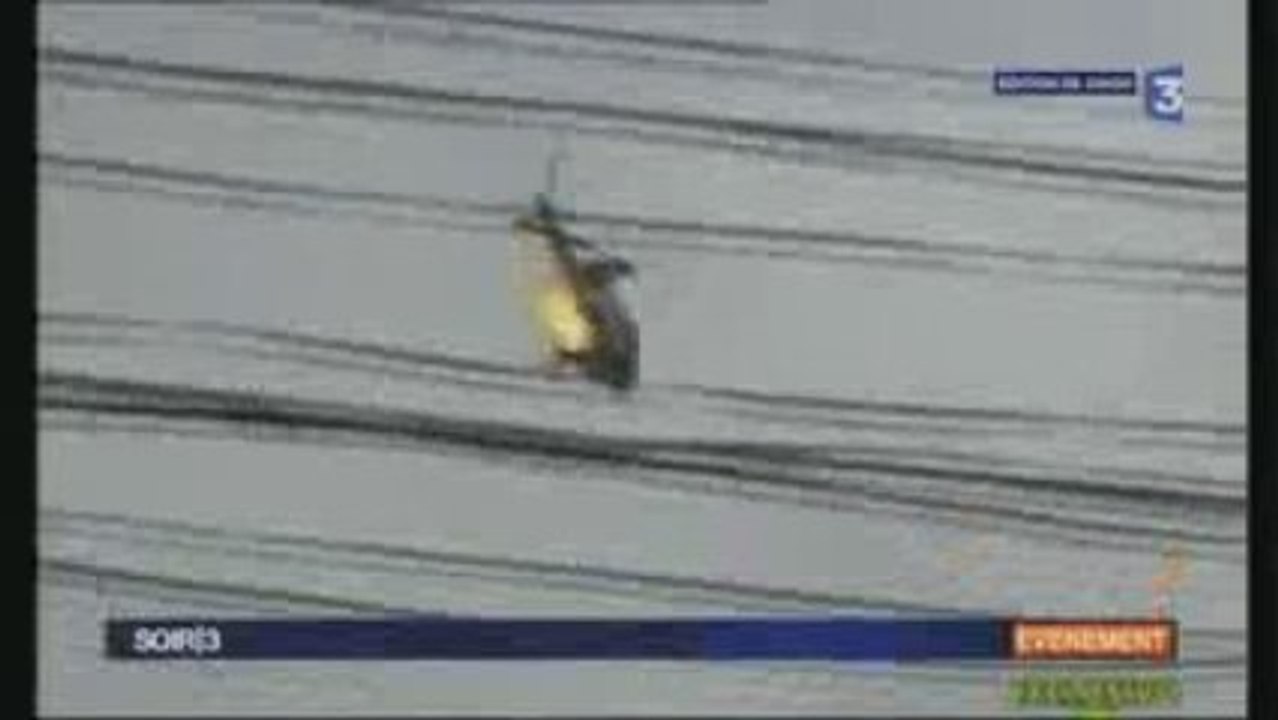 Hélicoptère de police abattu à Rio de Janeiro