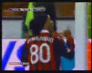 Ac milan vs As Roma 2-1 serie a 17/10/09