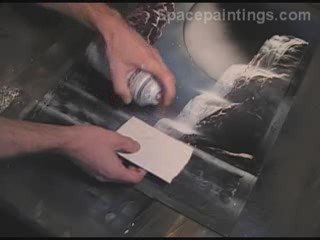 How to paint waterfalls