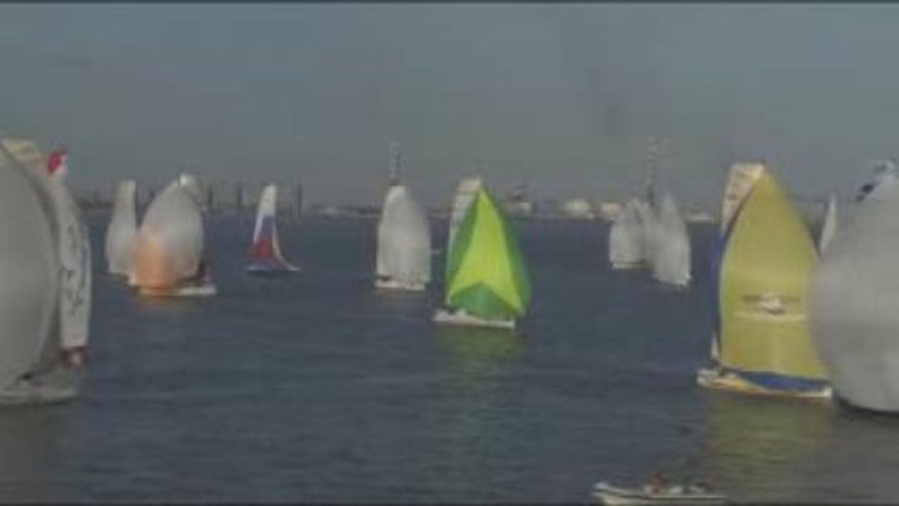 Départ de la Solidaire du Chocolat