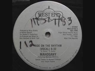 Mahogany - Ride On The Rhythm