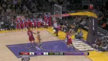 NBA Blake Griffin gets the steal and takes it the other way