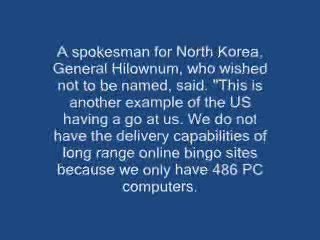 America online bingo sites attack from North Korea
