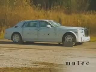 Rolls Royce Phantom gets Shot and Blown Up During Bal