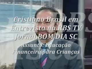 Cristiano Brasil - RBS TV - Jornal BOM DIA SC