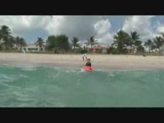 3 year old girl surfing - Ke'ala Canubida