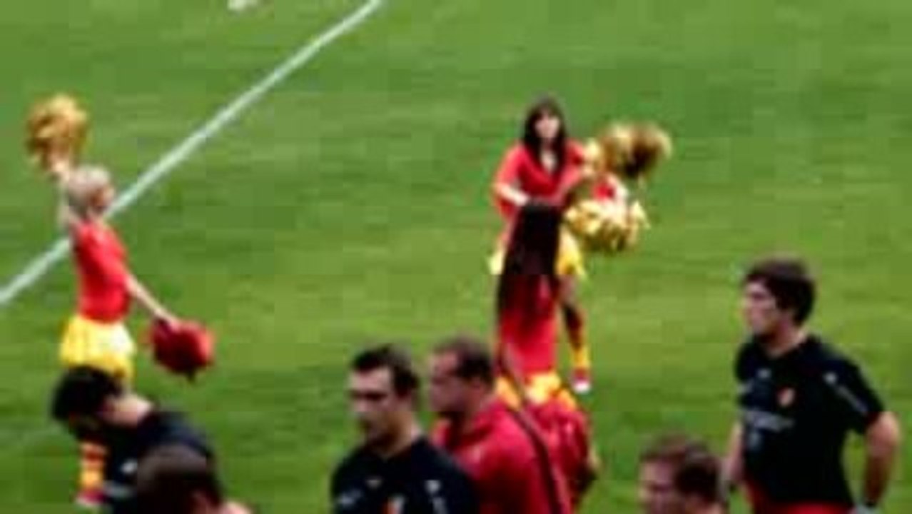 les flammes du roussillon usap vs stade toulousain 2009