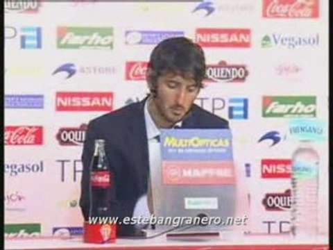 Esteban Granero - Rueda de Prensa despues partido (24.10.09)