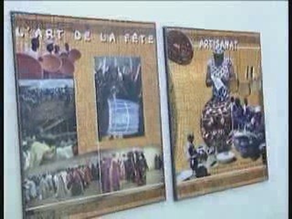 Roi Mohamed VI du Maroc et Paul Biya du Cameroun