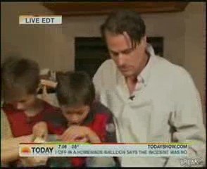 Bimbo "volante" vomita in diretta