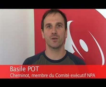 Point Actu NPA avec Basile POT 19/10/2009