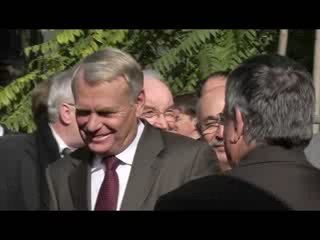 Jean-Marc Ayrault au pôle des arts graphiques