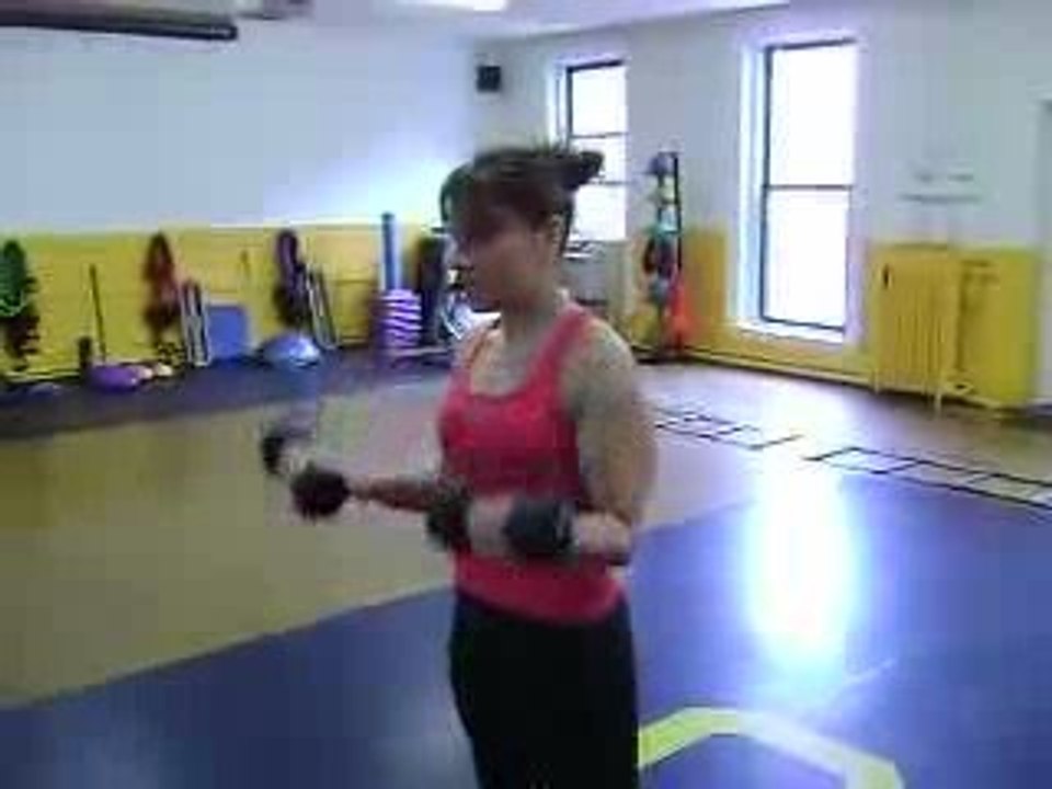 Ayakta Pazu için Dambıl Kaldırma Standing Dumbbell Curl