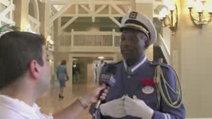 Art the Greeter from Disney's Beach Club Resort