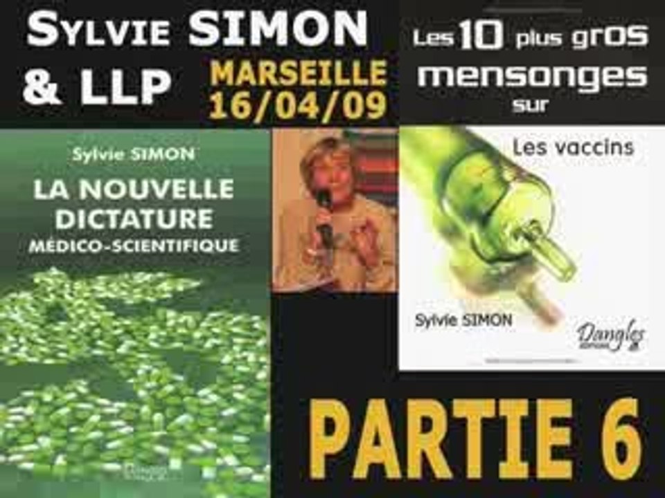 LLP avec Sylvie Simon conférence sur les vaccins 6 sur 6
