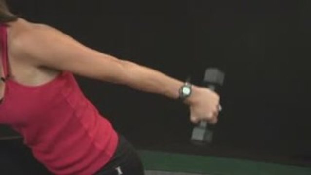 Çökerek Kickback Tricep Kickback Exercise