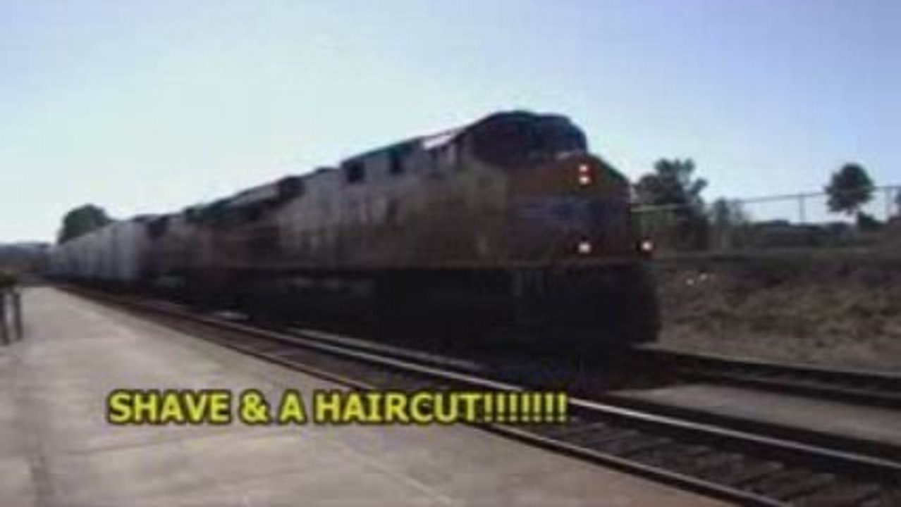 UP #7881 W/ a SHAVE & A HAIRCUT!!!!!!!!!!!