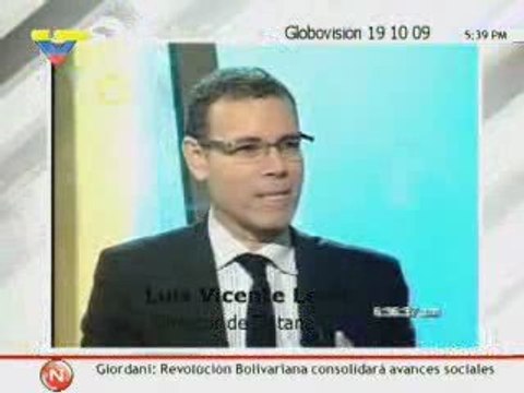 Globovisión reconoce que Chávez es el líder de Venezuela