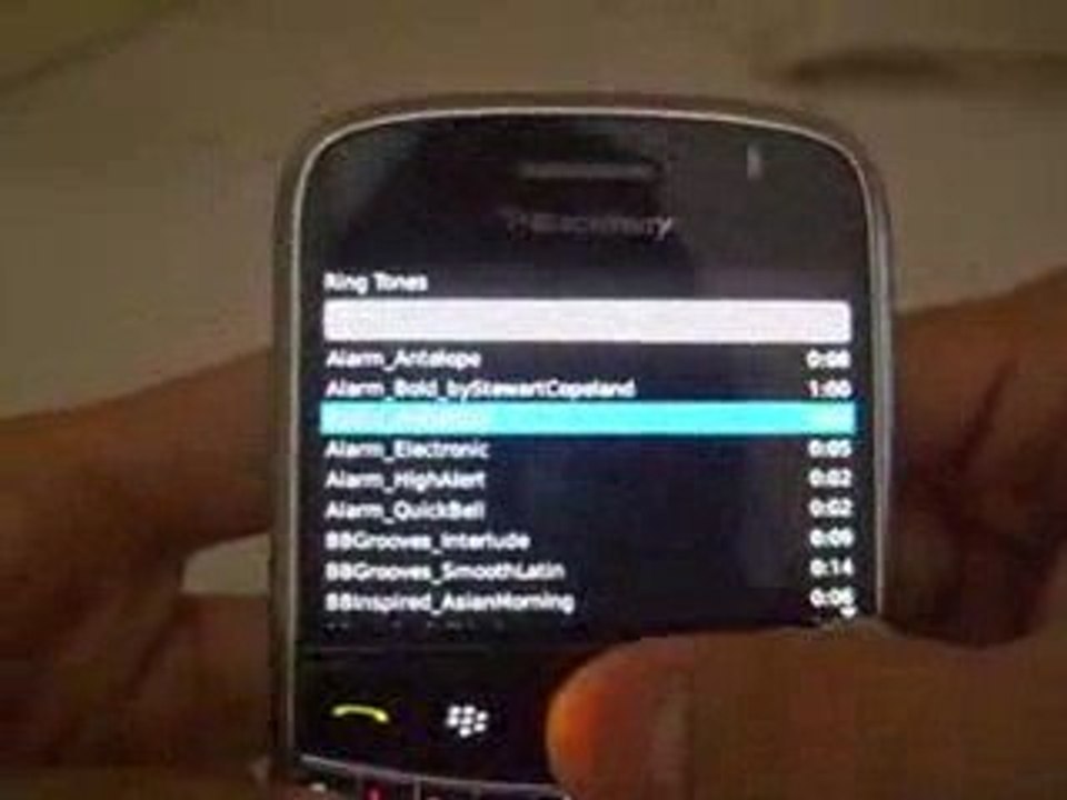 Blackberry Bold 2 Onyx ( 9700 ) Preview HD