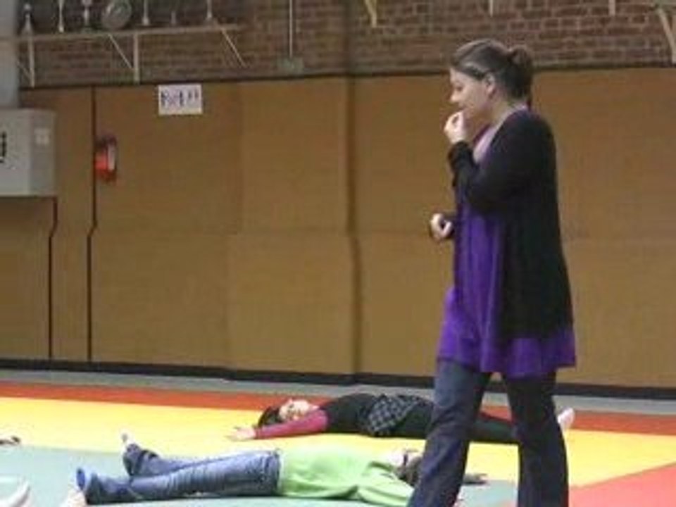 Le  Cateau: un atelier théâtre pour les jeunes.