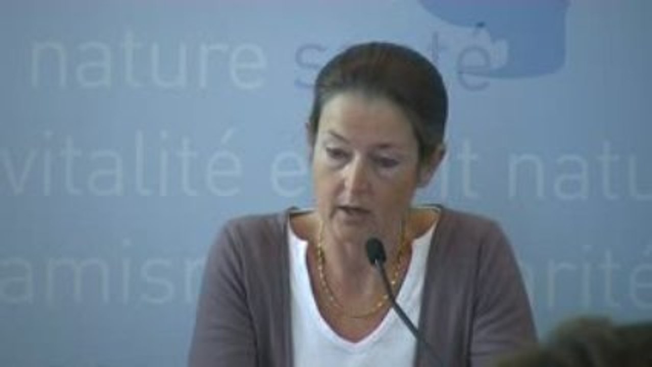 Conférence de presse Grippe A H1N1 du 20/10/09