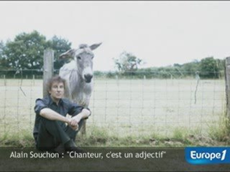 Alain Souchon : "Chanteur, c'est un adjectif"