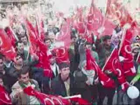 MHP KUMRU İLÇE TEŞKİLATININ 29 MART SEÇİM MİTİNGİ