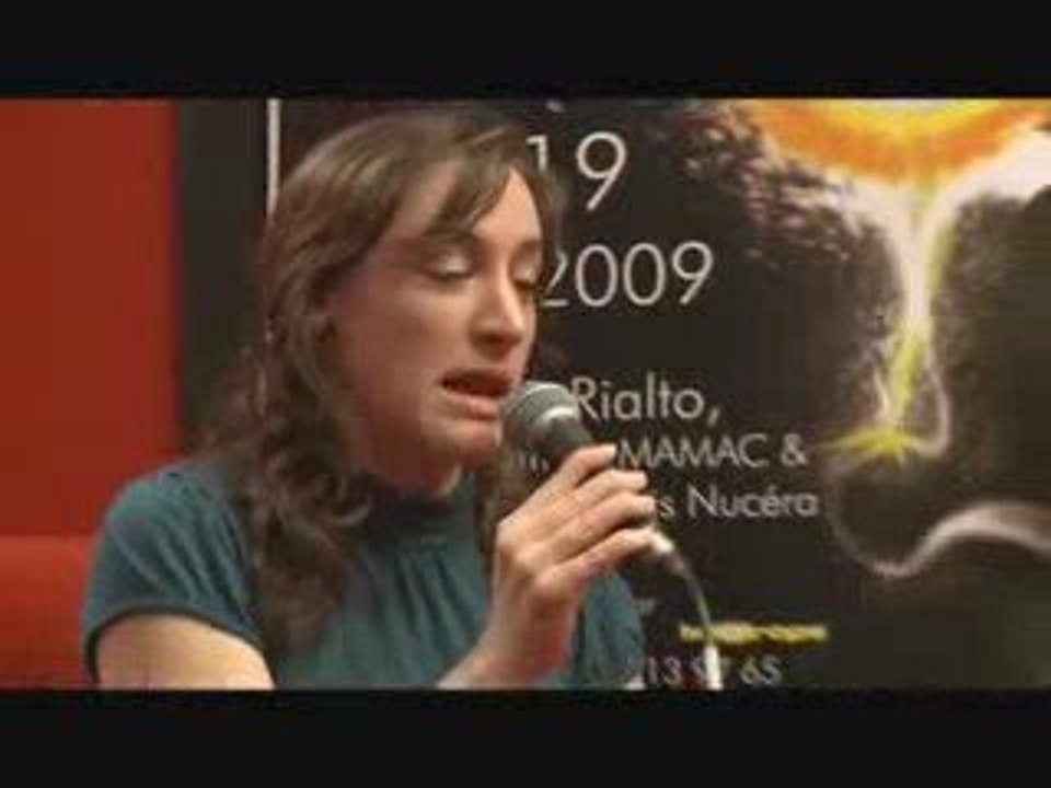 Interview Marine BILLET Un festival c'est trop court 2009