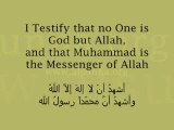 Believing that No god but Allah