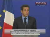 Discours de M. Sarkozy sur les collectivités territoriales