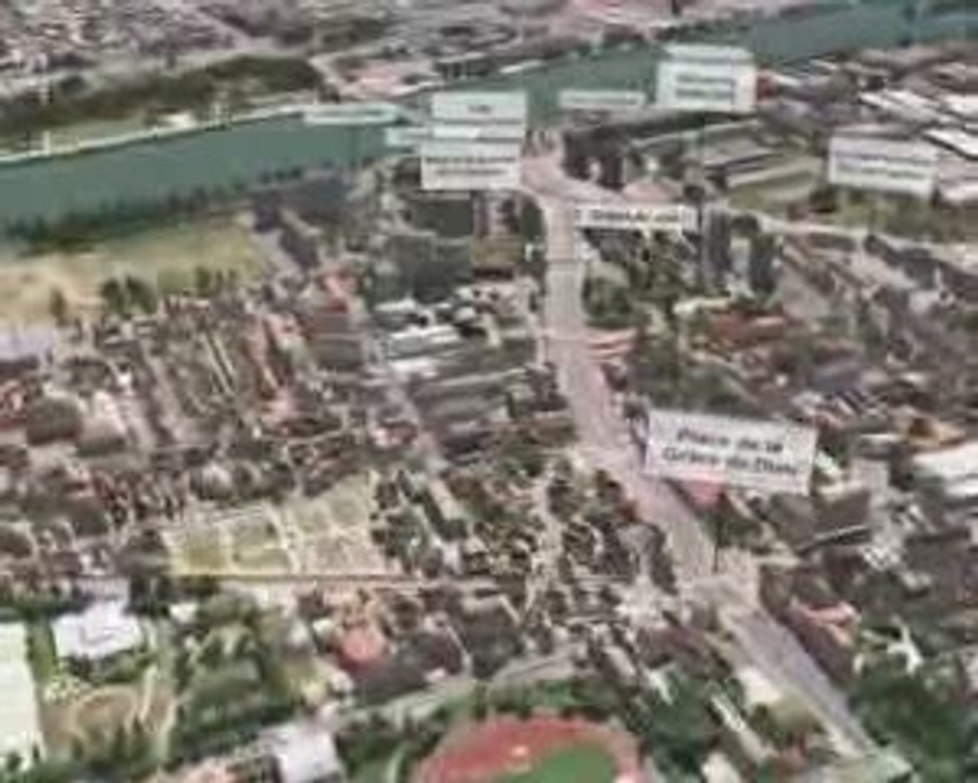 Bezons - Berges de Seine : le quartier en 2008