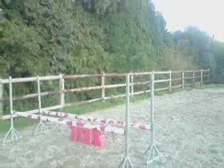 Opale du Ménec et moi en saut