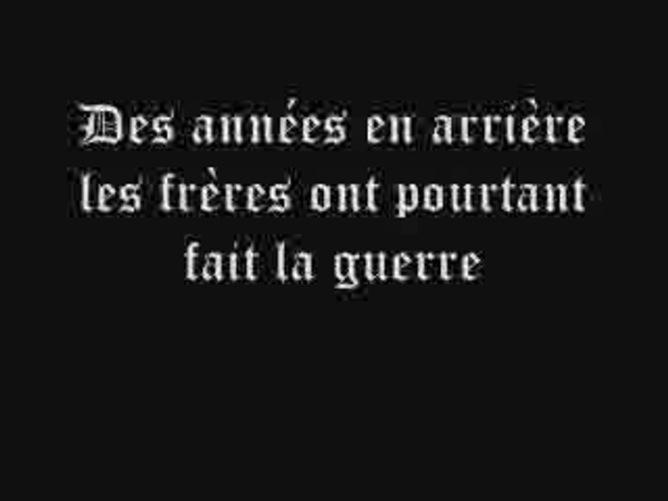 SHAOLYN GEN ZU : LA Maladie (dedié a Zyed et Bouna)