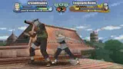 Naruto : Clash of Ninja Revolution 3 - Tsunade VS Baki