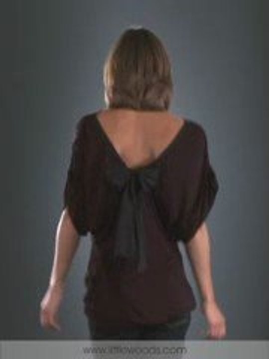 Love Label - BOW BACK TOP