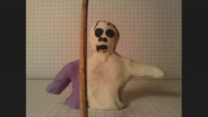 Booh et son squelette