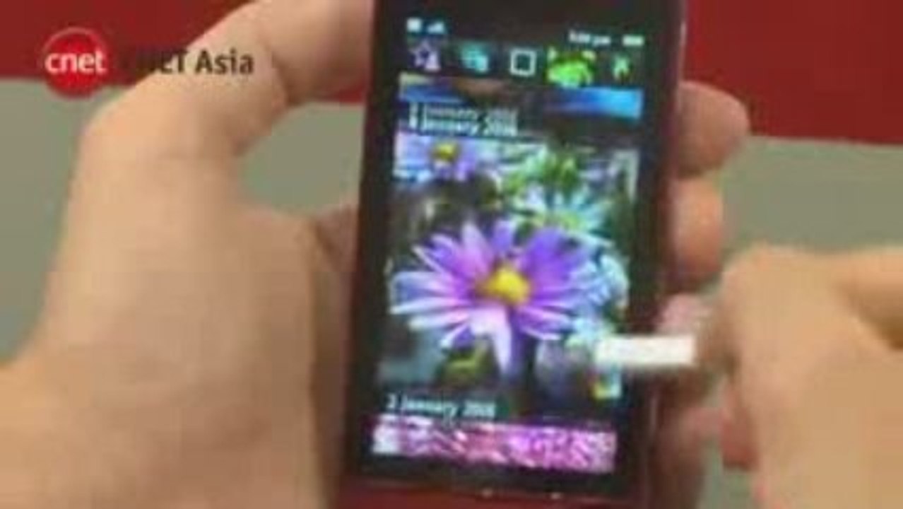 Sony Ericsson Satio First Look