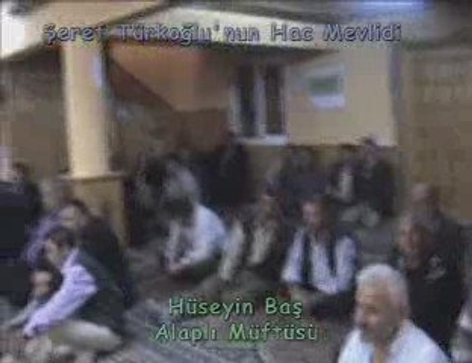 Şeref Türkoğlu Hac Mevlidi