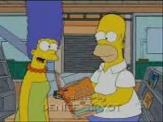 Homer finge di leggere